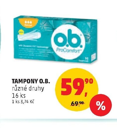 TAMPONY O.B.
