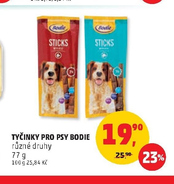 TYČINKY PRO PSY BODIE