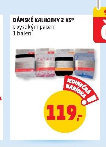 DÁMSKÉ KALHOTKY 2 KS