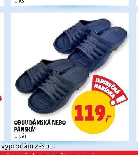 OBUV DÁMSKÉ NEBO PÁNSKÁ