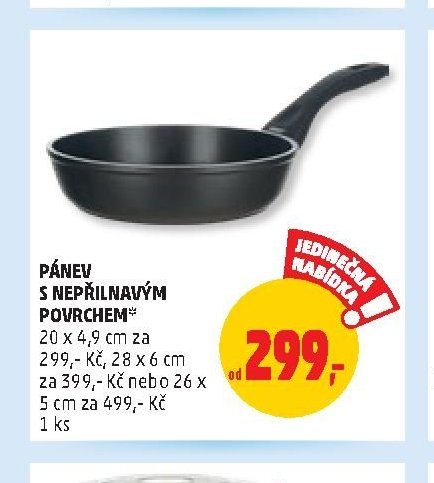 Pánev s nepřilnavým povrchem