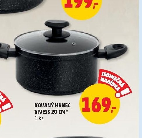 Kovaný hrnec Vivess 20 cm