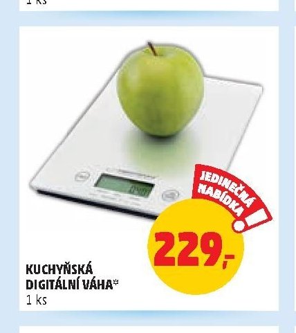 Kuchyňská digitální váha