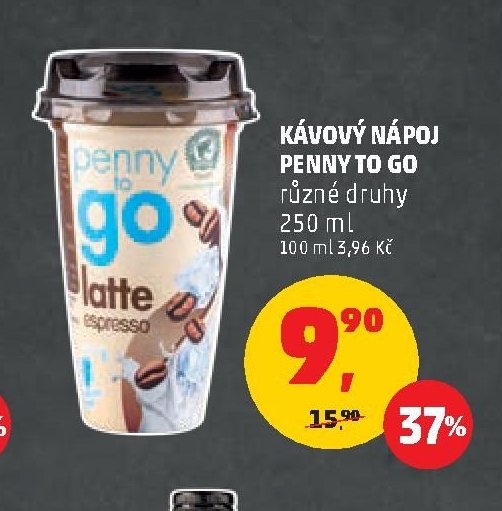 KÁVOVÝ NÁPOJ PENNY TO GO