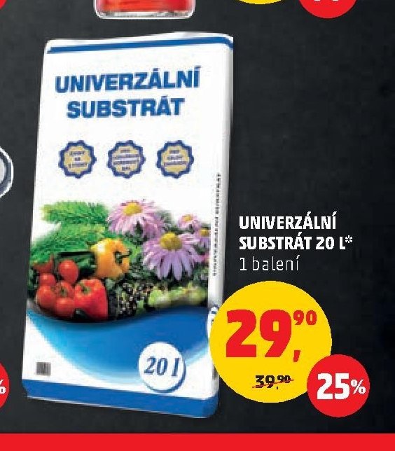 UNIVERZÁLNÍ SUBSTRÁT