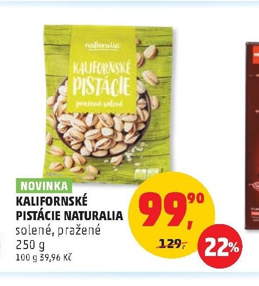 Kalifornské pistácie Naturalia