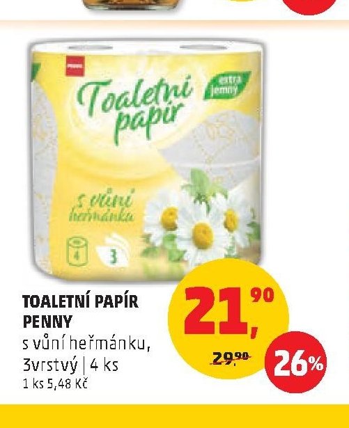Toaletní papír Penny