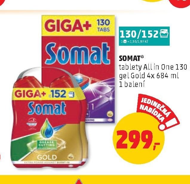 Somat tablety All in One