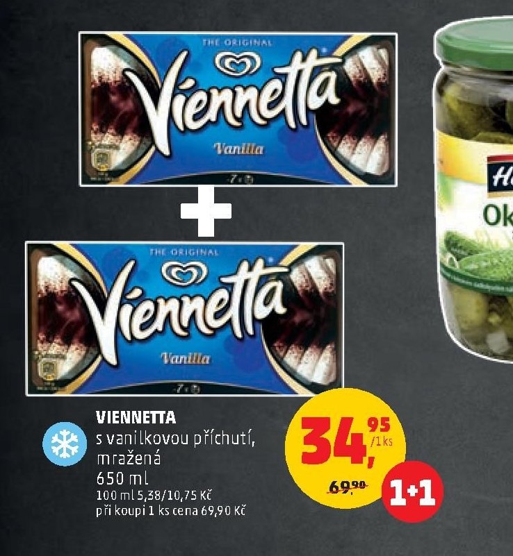 Viennetta s vanilkovou příchutí