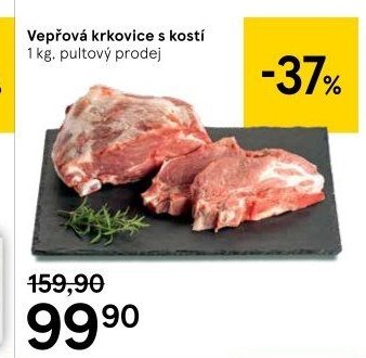 Vepřová krkovice s kostí