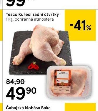 Tesco Kuřecí zadní čtvrtky