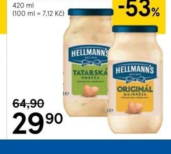 Hellmann's Majonéza Hellmann's Tatarská omáčka