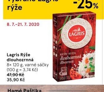 Lagris Rýže dlouhozrnná