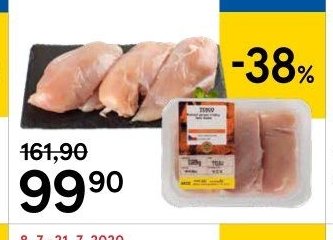 Tesco Kuřecí prsní řízky 1 kg