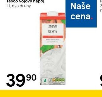 Tesco Sójový nápoj 1 l