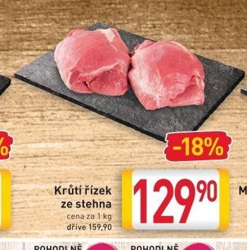 Krůtí řízek ze stehna
