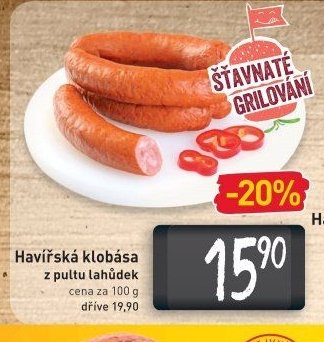 Haviřská klobása