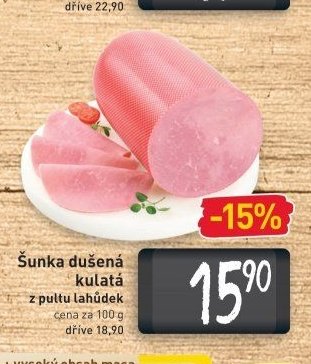Šunka dušená kulatá