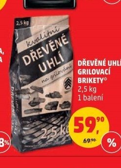 DŘEVĚNÉ UHLÍ, GRILOVACÍ BRIKETY