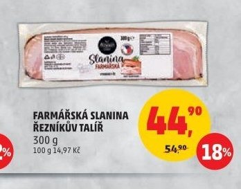 FARMÁŘSKÁ SLANINA ŘEZNÍKŮV TALÍŘ