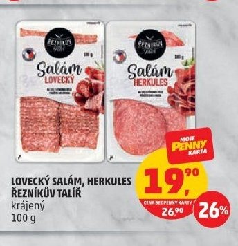 LOVECKÝ SALÁM, HERKULES ŘEZNÍKŮV TALÍŘ