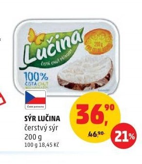 SÝR LUČINA čerstvý sýr
