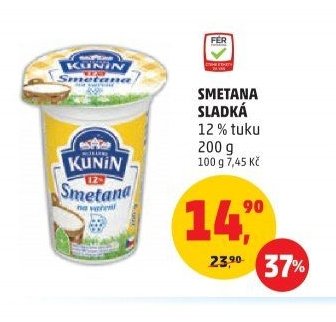 SMETANA SLADKÁ