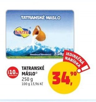 TATRANSKÉ MÁSLO