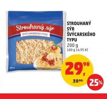 STROUHANÝ SÝR ŠVÝCARSKÉHO TYPU