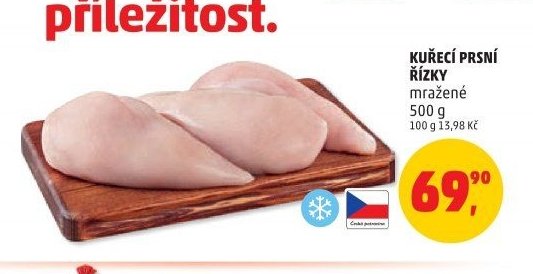 KUŘECÍ PRSNÍ ŘÍZKY