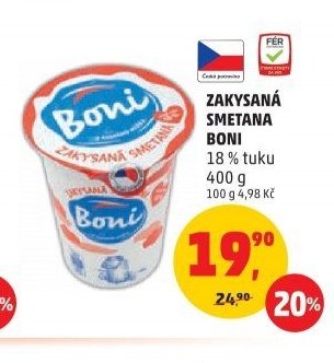 ZAKYSANÁ SMETANA BONI