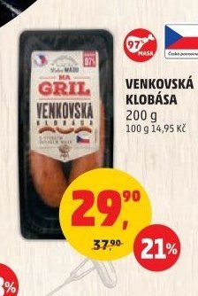 VENKOVSKÁ KLOBÁSA