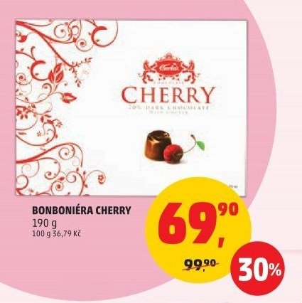 BONBONIÉRA CHERRY 190 g