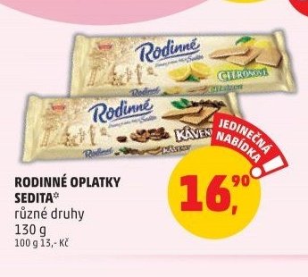 RODINNÉ OPLATKY SEDITA