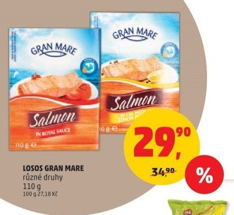 LOSOS GRAN MARE různé druhy