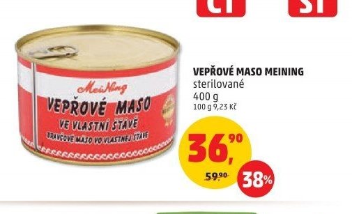 VEPŘOVÉ MASO MEINING
