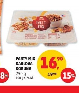 PARTY MIX KARLOVA KORUNA 250 g