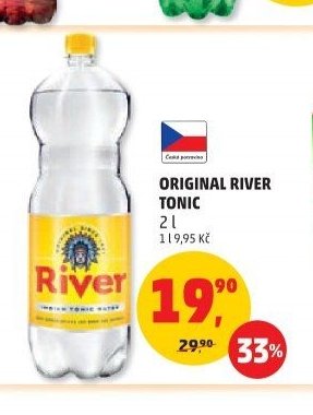 ORIGINAL RIVER TONIC 2 l