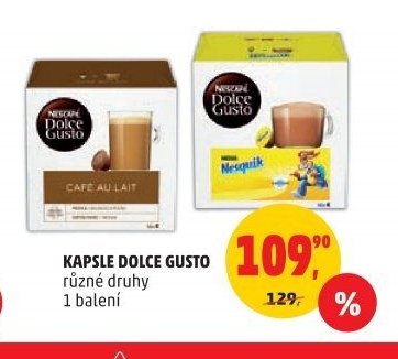 KAPSLE DOLCE GUSTO různé druhy 1 balení