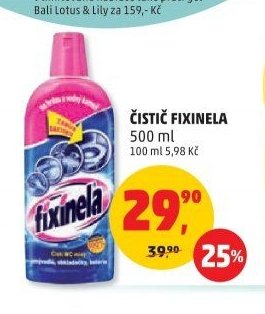 ČISTIČ FIXINELA