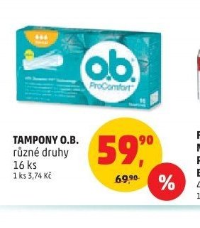 TAMPONY O.B.