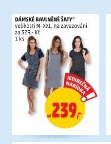 DÁMSKÉ BAVLNĚNÉ ŠATY