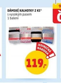 DÁMSKÉ KALHOTKY 2 KS