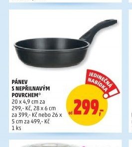 Pánev s nepřilnavým povrchem