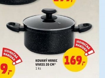 Kovaný hrnec Vivess 20 cm