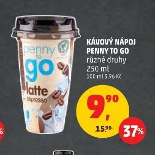 KÁVOVÝ NÁPOJ PENNY TO GO