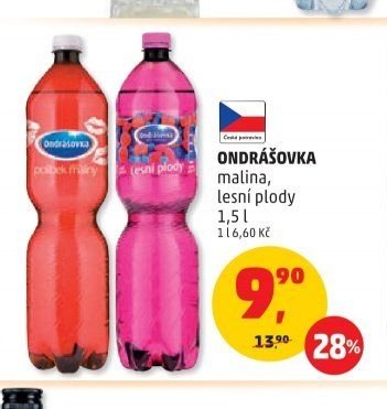 ONDRÁŠOVKA malina, lesní plody