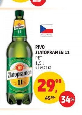 PIVO ZLATOPRAMEN 11 PET