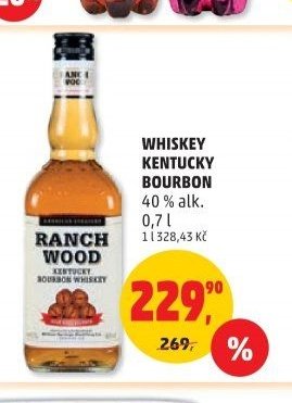 WHISKEY KENTUCKY BOURBON RANCH WOOD