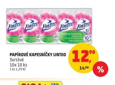 PAPÍROVÉ KAPESNÍČKY LINTEO
